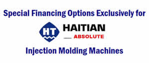 Haitian Special Financing Options for Injection Molding Machines