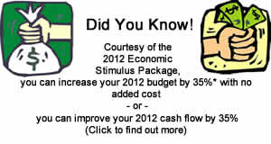2011 Economic Stimulus Package
